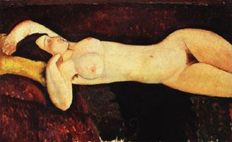 Amedeo Modigliani Reclining Nude (Le Grand Nu) China oil painting art